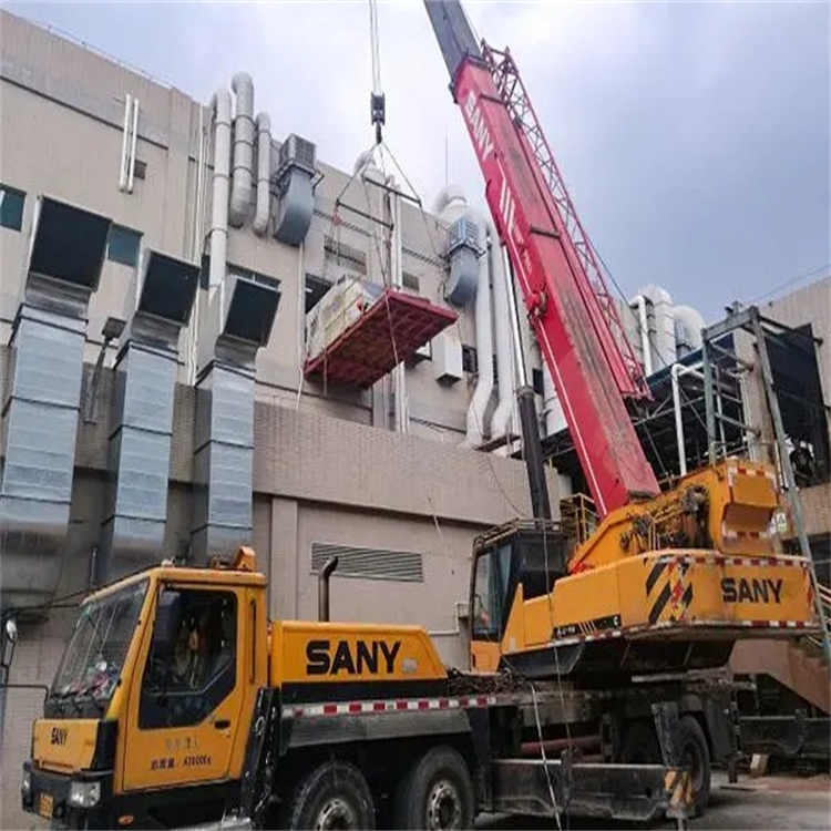 畜禽良种场租赁大型汽车吊，助力工程项目高效进行